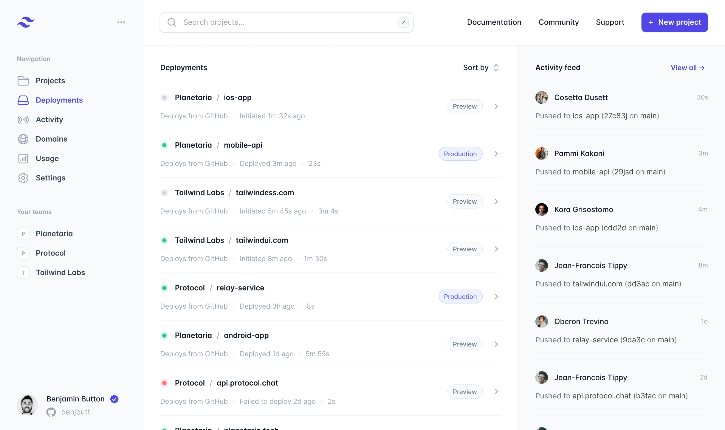 Pixeltree workspace preview